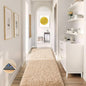 Ophanie Runner Rug for Hallway, 2x6 Upgrade Non-Slip Fluffy Soft Bedside Rugs, Bedroom Living Room Beige Shaggy Carpet for Kids Girls Boys Dorm Nursery Home Decor Aesthetic