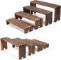 Display Riser Stand, 4 Tier Perfume Organizer Tiered Cologne Organizer for Men,Display Shelf for Perfume, Party, Makeup, Spice,