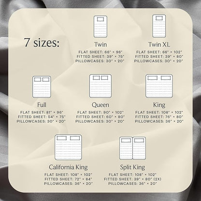 LuxClub 4 PC California King Sheet Set, Deep Pockets Wrinkle Free Cooling Bed Sheets Hotel Bedding for Women, Men, Includes 1 Fitted Sheet, 1 Flat Sheet and 2 Pillowcases-Striped -Light Grey