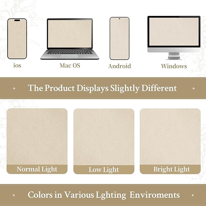 LAMIT Beige Velvet Curtains for Living Room 108 Inches Long, Elegant Thermal Insulated Room Darkening Drapes Noise Reducing Back Tab and Rod Pocket Panels for Bedroom, 2 Panels, 52 x 108 Inch