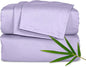 Pure Bamboo Twin Sheets, Genuine 100% Organic Viscose Derived from Bamboo Bed Sheet Set, Luxuriously Soft & Cooling, Double Stitching, 2 Year Quality Promise (Twin, Lavender)