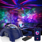 Rossetta Dual Galaxy Projector, Star Projector for Bedroom with Bluetooth Speaker & White Noise, Remote, Timer, Night Light for Kids Room Decor, Party, Birthday & Christmas Gifts for Adults Girls Boys