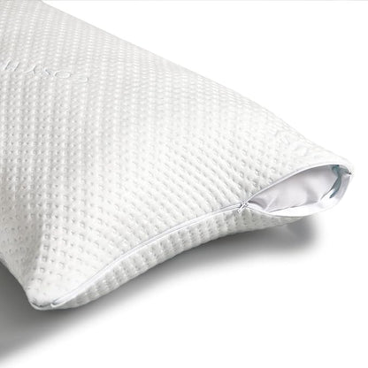 Cosy House Collection Luxury Rayon Derived from Bamboo Body Pillow for Side & Back Sleepers -Supportive, Soft, Fluffy, & Quality Long Pillow - Measures 54” x 20”