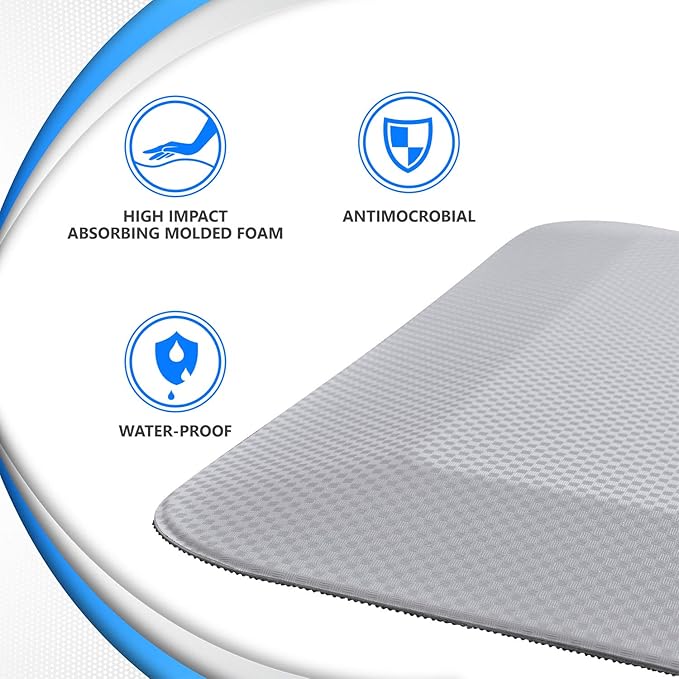 NYOrtho Fall Mat Elderly - 70" x 24" - Protection - Safety Mat Reduces Impact - Anti-Slip Mats Elderly - Bedside Floor - Fallshield - Bed Floor