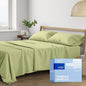 THREAD SPREAD California King Sheet Sets Cotton - 400 Thread Count 100% Cotton Cal King Sheets Set, 4 PC (Sage Green), Luxury Soft, Cooling, Breathable 16" Deep Pocket Sateen Weave Hotel Bedsheets