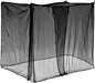 4 Corners Mosquito Net for Mosquiteros para Camas Bed Canopies Netting Bed Drapes Rectangular Mosquito Mesh for Camping Home Outdoor Travel(Black,L87 X W79 X H79 Inch,1 Opening)