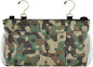 Bedside Caddy Hanging Bunk Bed Caddy Bed Organizer Hanging Pocket with 2 Hooks Bedside Storage Organizer Pocket Bag Holder Camouflage Green