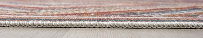 Keen Home Design 2x12 Rug - Machine Washable Runner Rug with Non-Slip Backing, Ideal for Hallway, Entryway, Kitchen, Laundry Room - Vintage, Easy Clean, Durable, Low Pile - (2'6" x 12')