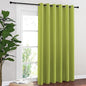 NICETOWN Blackout Sliding Door Curtains 84 Inch Length, Extra Wide Room Divider Grommet Energy Saving Thermal Insulated Curtain for Patio Door Window(W80 x L84, 1 Panel, Fresh Green)