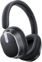 Active Noise Cancelling Headphones,120H Playtime Bluetooth 6.0 Wireless Headphones with Power Display & 6-Mic ENC Calls, 360° Spatial Audio Over Ear Headphones Foldable Headset for Travel Office Game