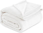 Bedsure GentleSoft Fleece Bed Blankets Full Size White - Soft Lightweight Plush Fuzzy Cozy Luxury Blanket Microfiber, 84x90 inches