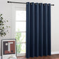 NICETOWN Bedroom Window Blackout Curtain Panel - Thermal Insulated Blackout Drape/Drapery for Loft, Guestroom (Navy, 1 Panel, 80 x 84 inch)