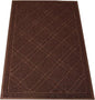 SlipToGrip Universal Door Mat, Plaid Design - Brown, 42 x 35 - Anti Slip, Durable and Washable, Outdoor, Indoor Floor Welcome Mat - Patio, Front Door, Dust Absorbent
