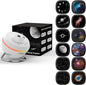 Galaxy Projector, Star Projectors Home Planetarium Space Ceiling Starry Sky Night Light with Light Strip, Meteor and Galaxy Projector & 2 Films Set for Kid Adult Gift