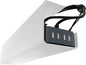 No-Screw Under Desk Cable Management Tray - Self-Adhesive Installation, Cord Management, Cable Tray, Under Desk Wire Organizer - White Single Tray