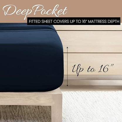 Linen Market 4 Piece Bed Sheet Set