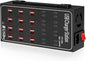 200W USB~c Charging Station, 40 Port (24 USB A & 16 USB~C Port) USB~C Charger Block, Fast Charging Station for Multiple Devices, Desktop USB Charger Compatible for iPhone, iPad, Tablets