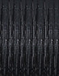 GOER 3.2 ft x 9.8 ft Black Photo Backdrop Party Streamers for Halloween,Birthday Party,1 Pack Black Metallic Tinsel Foil Fringe Curtains Party Decorations Wedding Decor