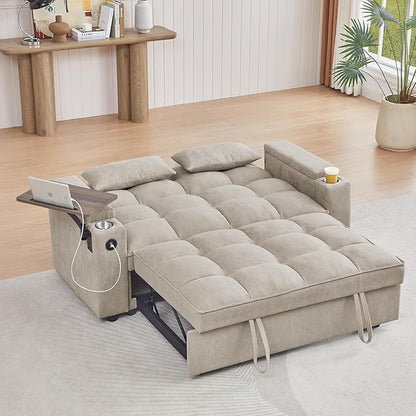 65" Loveseat Sofa, Modern Couches for Living Room,Corduroy Recliner, Dual armrest Storage Space, Integrated Spring Cushion, Solid Wood Frame, Built-in USB Charging Port
