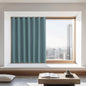 NICETOWN Blackout Curtains 72 inches Long, Grommet Privacy Window Treatment Thermal Insulated Room Darkening Sliding Glass Door Drape for Bedroom Living Room, 1 Panel, W100 x L72, Greyish Blue