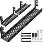 31Inch Extendable Under Desk Cable Management Tray, Black Metal Cable Management Tray Under Desk Cord Management with Clamp, 31 Inch x 4.33 Inch