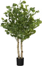 Maia Shop 3ft 5in Artificial Eucalyptus Tree Plant for House, Apartment or Office – Realistic Fake Indoor Plants for Living Room, Kitchen, Bedroom, Entryway or Bathroom – Faux Greenery for Home Décor