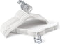 Premium Velvet Shirt Hangers 30 Pack, Non-Slip 360° Swivel Hook Slim Felt Hanger, Space Saving Flocked Hangers for Tank Tops, Blouses, Strappy Dresses(White)