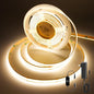COB LED Strip,LED Strip Lights 3M/9.84ft,Touch Dimmable LED Strips,CRI90+,3000K Warm White cob led,960LEDs,24V LED Tape Lights,Indoor for Bedroom, Kitchen, TV, Mirror,Cabinet
