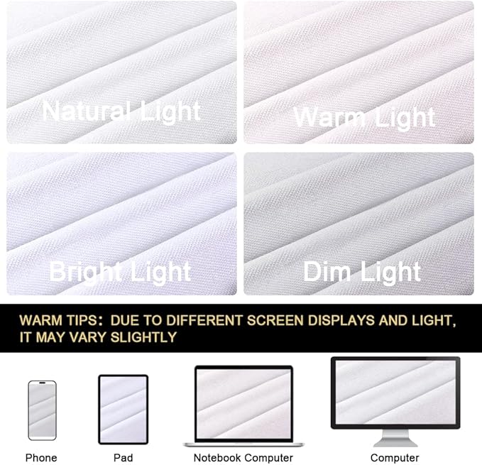 PrinceDeco Blackout Curtains for Bedroom/Living Room Light Blocking White Curtains 96 Inches Long Room Darkening Curtains & Drapes Thermal Insulated Window Treatments for Room Decor,Pure White