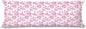 Pink Chinoiserie Golden Retriever Dog 20x54 Body Pillow Cover with Zipper,Grandmillennial Pink Dog Decorative Body Pillow Cases for Bed Couch，Golden Retriever Decor