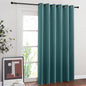NICETOWN Blackout Room Darkening Window Curtain - Thermal Insulated Solid Grommet Blackout Curtain/Drape for Living Room (Sea Teal, Single Panel, 80 by 84-inch)