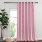 NICETOWN Blackout Room Divider Curtains for Sliding Glass Doors 102 Inches Long 1 Panel, Extra Wide Curtains for Doorway Patio Bedroom Living Room (Rouge Pink, 80Wx102L, 1 Panel)