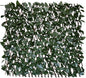 GLANT Expandable Fence Privacy Screen for Balcony Patio Outdoor,Decorative Faux Ivy Fencing Panel,Artificial Hedges (Single Sided Leaves) (1, Dark Green)