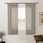 Burlywood Birch Pinch Pleated Linen Curtains 2 Panels for Living Room Bedroom Memory Training Shaped Semi Sheer Pleat Drapes with Hooks Rings Light Filtering Window Curtain 40x54