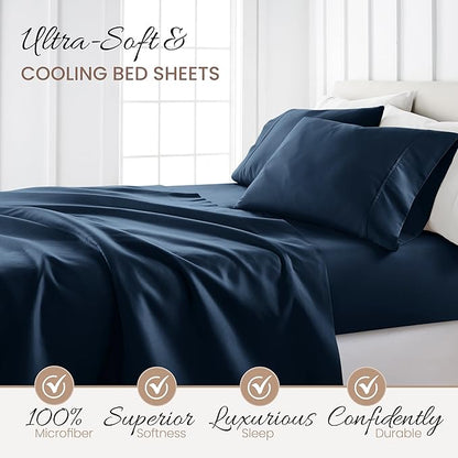 Linen Market 4 Piece Bed Sheet Set