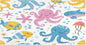 MNSRUU Bathroom Non-Slip Rugs Mat Cute Octopus Soft Kitchen Mat Mats for Bedroom
