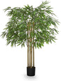 Maia Shop 3ft 5in Artificial Bamboo Tree Plant for House, Apartment or Office – Realistic Fake Indoor Plants for Living Room, Bedroom, Bathroom, Entryway or Patio – Faux Greenery for Home Décor