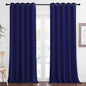 NICETOWN Blackout Curtains 84 Inch Length, Thermal Insulated Curtains for Bedroom Grommet Energy Saving Room Darkening Drapes for Living Room Window, 1 Panel, Navy Blue, 66" W x 102" L