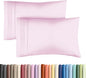 King Pillow Cases Set of 2 - Ultra Soft Hotel Quality Pillowcase Covers - Comfy, Cozy, Cooling & Wrinkle Free - Shrink, Stain & Fade Resistant - Machine Washable Pillow Protectors - 2 Piece Set - Pink