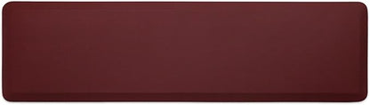 GelPro Designer Comfort Ergo-Foam Cushioned Anti-Fatigue Standing Kitchen Floor Mat, Padded Stain-Resistant, Waterproof, Non-Slip Comfort Padded Desk/Office Mat - 20" x 72", Grasscloth Crimson