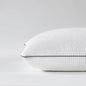 Saatva Cloud Memory Foam Pillow - Gel-Infused Shredded Memory Foam Fill - Lofty & Contouring Pillow - for Any Sleep Position - 1 Pack, King (34"x16")