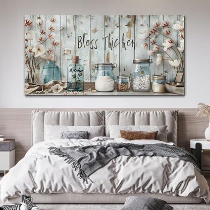 ERQINHUA Large Wall Decor Canvas Wall Art For Bedroom Living Room Decor Kitchen And Dining Room Painting Artwork Print For Home Decor Room For office Farmhouse Room Decoration Aesthetics 30x60 In