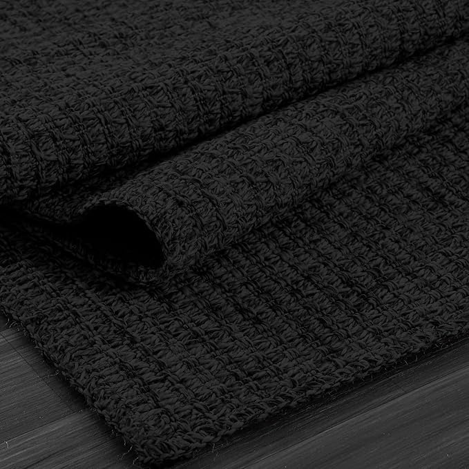 Easy Jute Door Mat 2x3 Indoor Outdoor Natural Rugs Solid Fiber Rug Woven Area Rug Boho Easy Clean Inside Carpet for Living Room Bedroom Dining Room Hallway or Outdoor Patio Porch (2 X 3 Dark Grey)