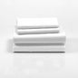 Cuddledown Dreamstead 100% Cotton Bed Sheets Set | 300 Thread Count | Luxurious Sateen Weave | Pure Combed Cotton | Soft | Wrinkle Resistant | 4 Piece Set | White | Full | 54” x 75”