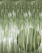 GOER 3.2 ft x 8.2 ft Metallic Tinsel Foil Fringe Curtains Party Photo Backdrop Party Streamers for Birthday,Graduation,New Year Eve Decorations Wedding Decor (4 Pcs,Sage Green)