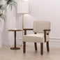 Accent Chair, PU Leather Chair for Living Room Oversized Armchair with Soft Seat and Armrests for Bedroom Dinning Reading Waiting Room (One Chair)