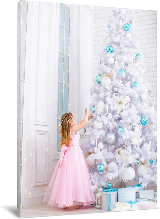 TreeDeal Create Personalized Wall Art with Your Photo on Canvas - Custom Canvas Prints for Family - Personalized Canvas Pictures for Wall to Print Framed (11" X 14")