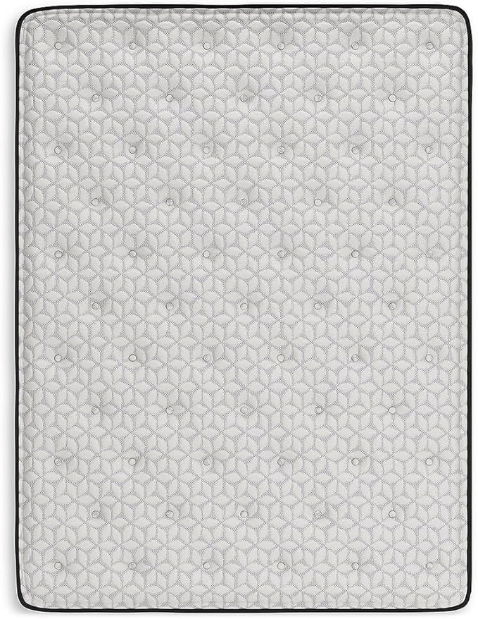 Signature Design by Ashley Limited Edition Pillow Top 13 " Pillow Top Hybrid Mattress with Gel Memory Foam and Edge Support for Cool Sleep and Pressure Relief, California King, Fiberglass Free