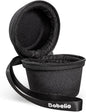 Babelio Portable Travel Case for Babelio Pocket Mini White Noise Machine, Double Stitch Zipper - Perfect for Traveling (CASE ONLY - Textile Black)