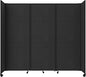 Versare Room Divider 360 Portable Wall Partition | Folding Panels | Large Freestanding Divider | Locking Wheels | Temporary Room Separator